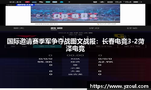国际邀请赛季军争夺战图文战报：长春电竞3-2菏泽电竞